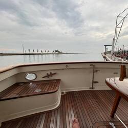 Our mooring at the Dalhousie Yacht Club (remember to say D'Lucy)