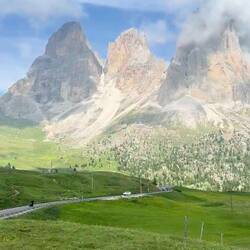 Video of an incredible group of mountains we drove through/over on our way to our hike