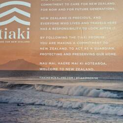 The commitment to look after Nz