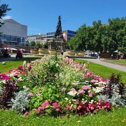 Paradeplatz in Mannheim.