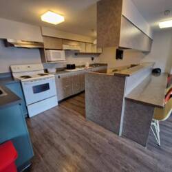 YWCA kitchen/ diner facilities