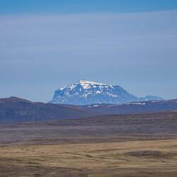 Der Herðubreið im Morgendunst
