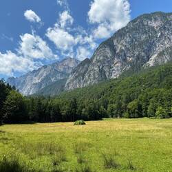 die Villacher Alpe immer im Blick