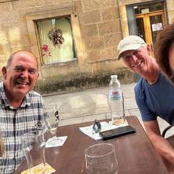 Camino Friends Terri and Dave