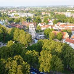 Der Blick aus dem 18. Stock