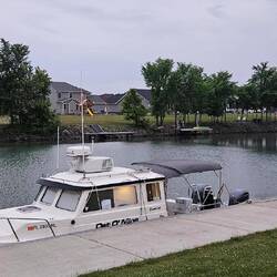 Erie Canal is pretty narrow in places