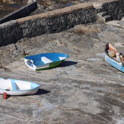 ...an der Küste entlang zu laufen ist richtig schön!