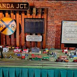Train set at the RR Mueseum