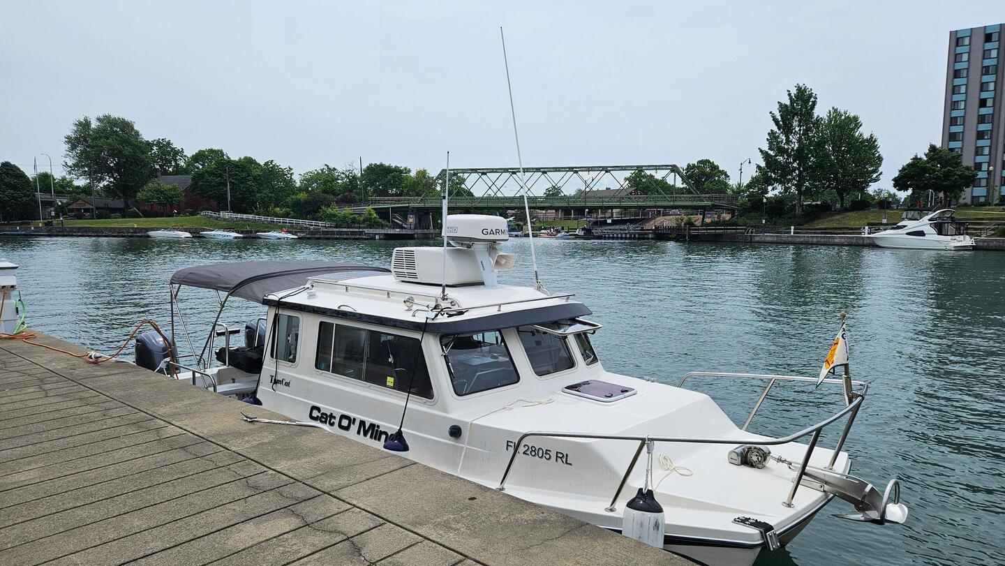 On the Erie Canal waiting for a weather window to open 4 days