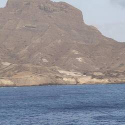 Entering the harbour, Porto Grande