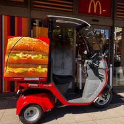 Mickey D's Delivery Truck