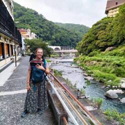 Arriving in Hakone