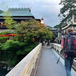 Arriving in Hakone
