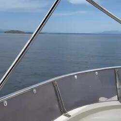 Calm seas after a horrendous morning.