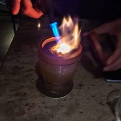 Cocktail flambé