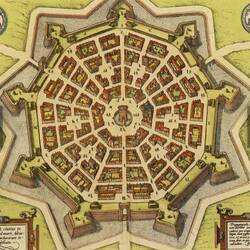 Die sternförmige UNESCO Stadt wurde 1593 erbaut