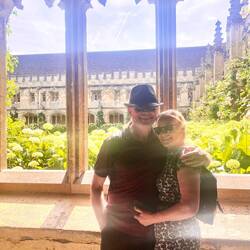 Heather and Adam Magdalen college