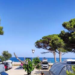 Unser nächster Stellplatz direkt am Strand