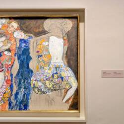 das unvollendete 'Die Braut' von Klimt