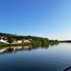 Moselufer am Abend