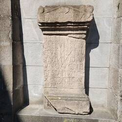 This is a Roman grave marker from 200 CE.