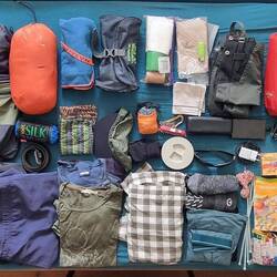 Übrigens: meine "7 Sachen" für die Via Alpina!🤔