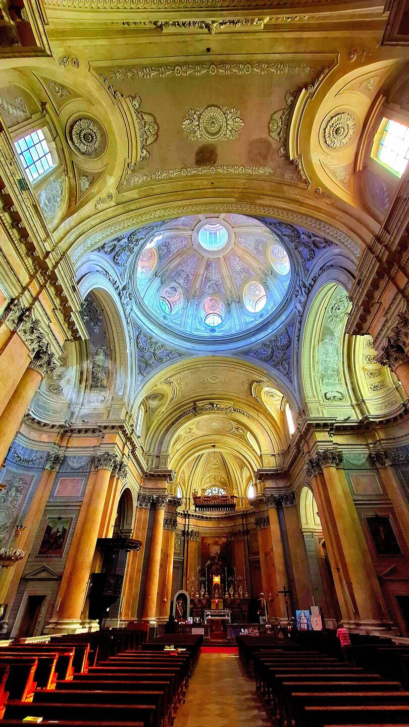 Adembenemend als je deze ker binnenwandelt.