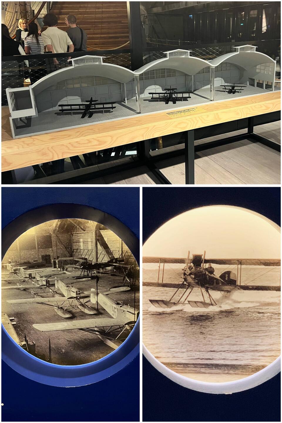 Ehemals Wasserflugzeughangar ...