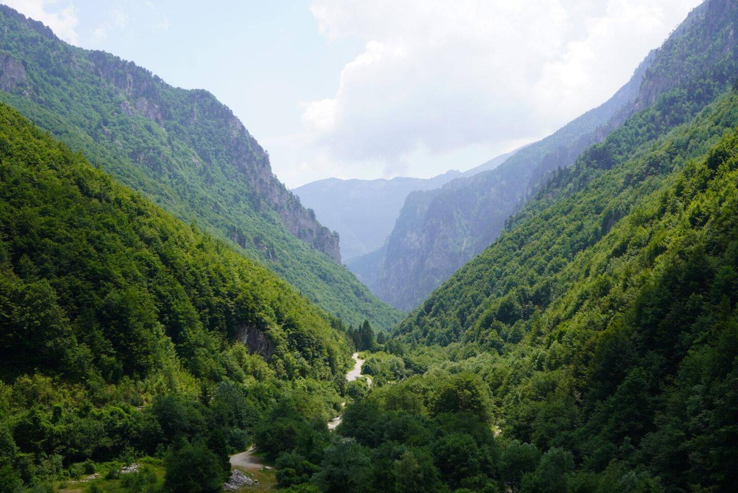 Rugova Schlucht