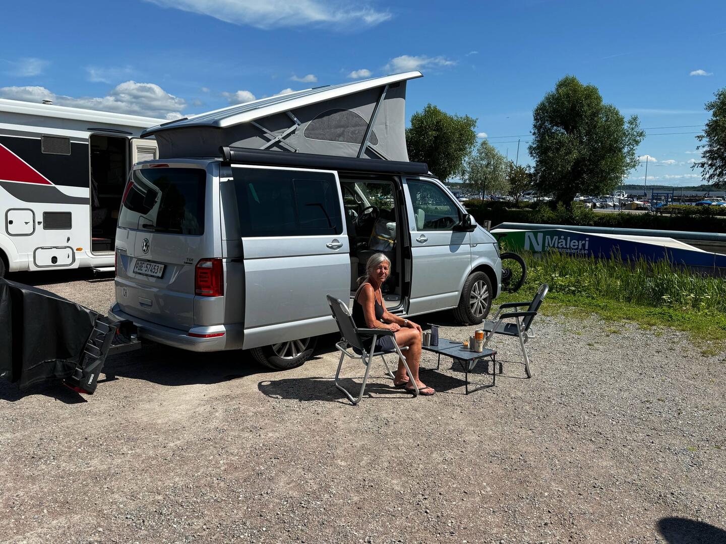 Am Hafen von Västerås