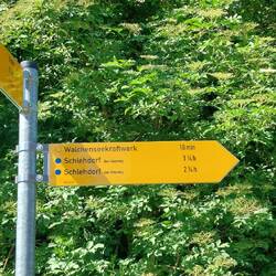 Wir wählen den Felsenweg.