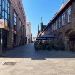 Breite Straße, am Niederegger Haus