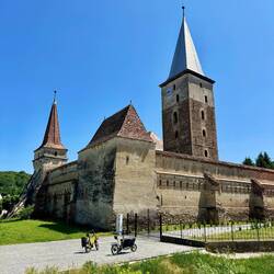 Wehrkirche sind typisch für die Gegend!