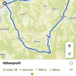 Ohne e-bikes hätten wir das so schnell nicht mehr geschafft, immerhin fast 400m hinauf!