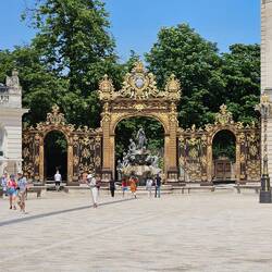Goldenen Tore zum Place Stanislas