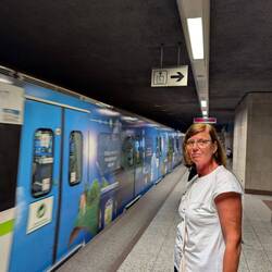 Zurück mit Metro...