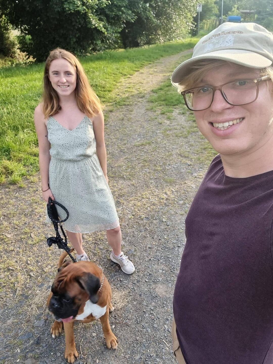 Gassi mit Komet🐕