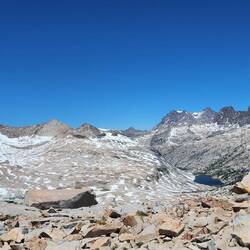 View from top of Mather pass