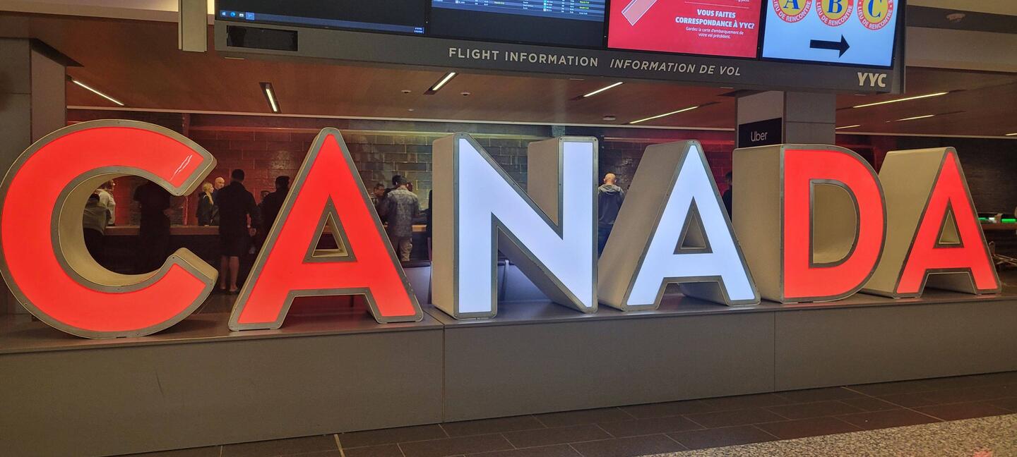 Welcome to Canada!