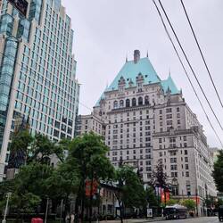 The Fairmont and new architecture next to it