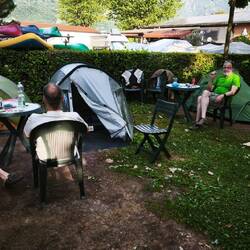 Der letzte Campingplatz der Tour