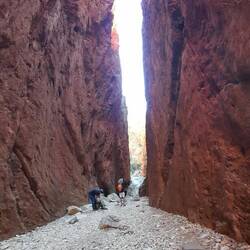 Standley Chasm (taken with my phone compared to one before taken with camera)