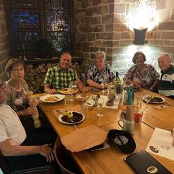 Unsere Gruppe beim Nachtessen