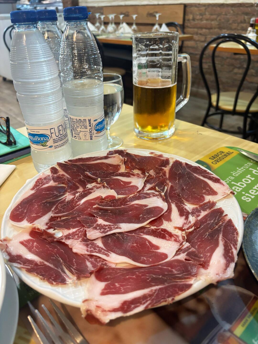 Jamon was very nice