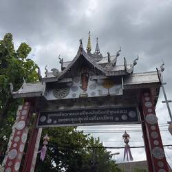 Wat Sri Suphan entranceway.