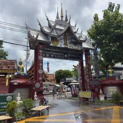 Wat Sri Suphan entranceway.
