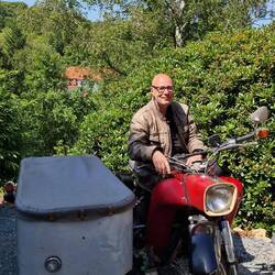 Rayan MZ ES 250/2 Bj. 1969 mit Lastenbeiwagen Leergewicht 241 kg