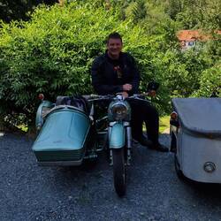 Rolf MZ ES 250/1 Bj. 1965 mit Superelastikbeiwagen Leergewicht 238kg