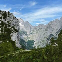 Blick ins Höllental