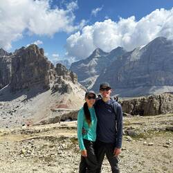 Some cool mountain formations on Mount Lagazuoi